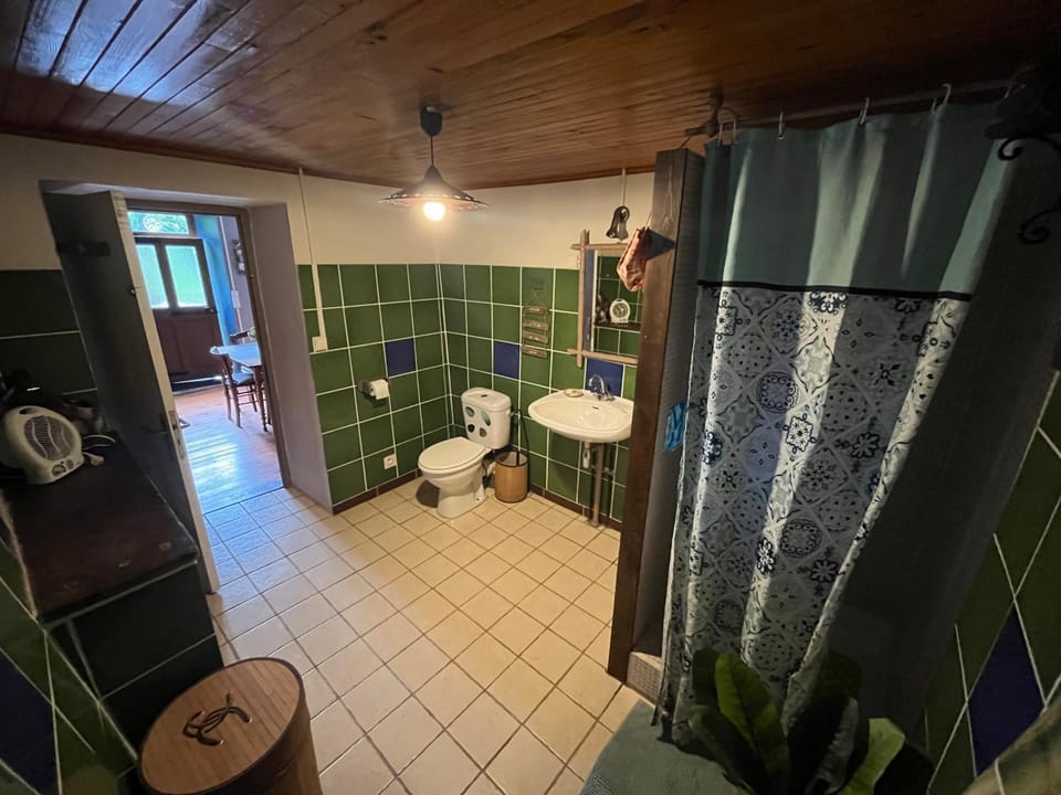 Bathroom, Living room
