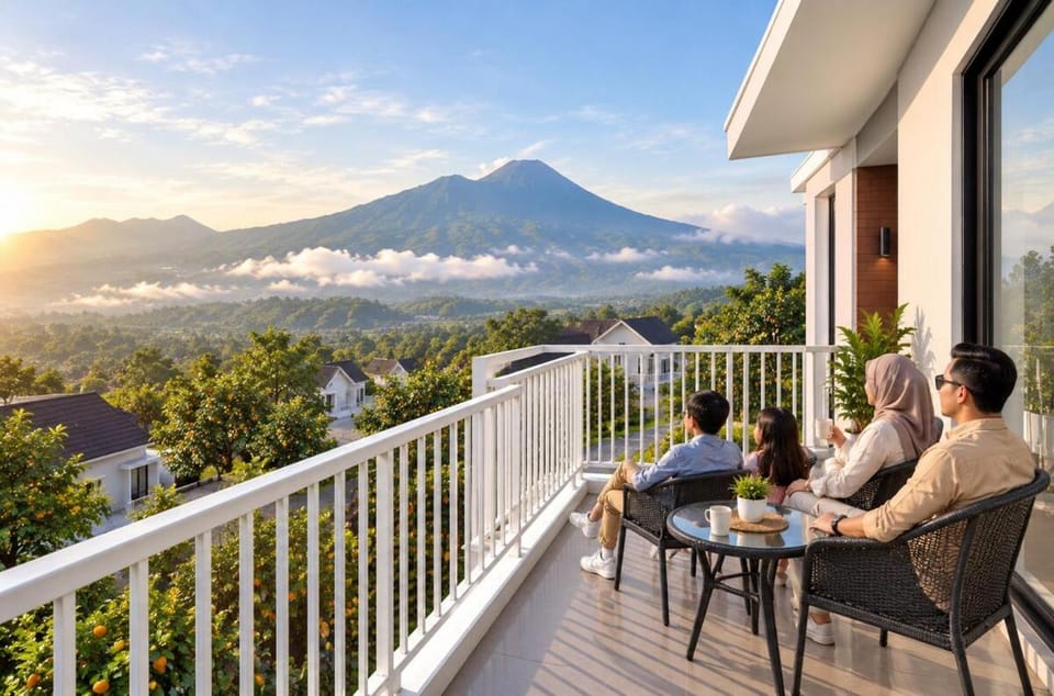 Patio, Balcony/Terrace, Mountain view
