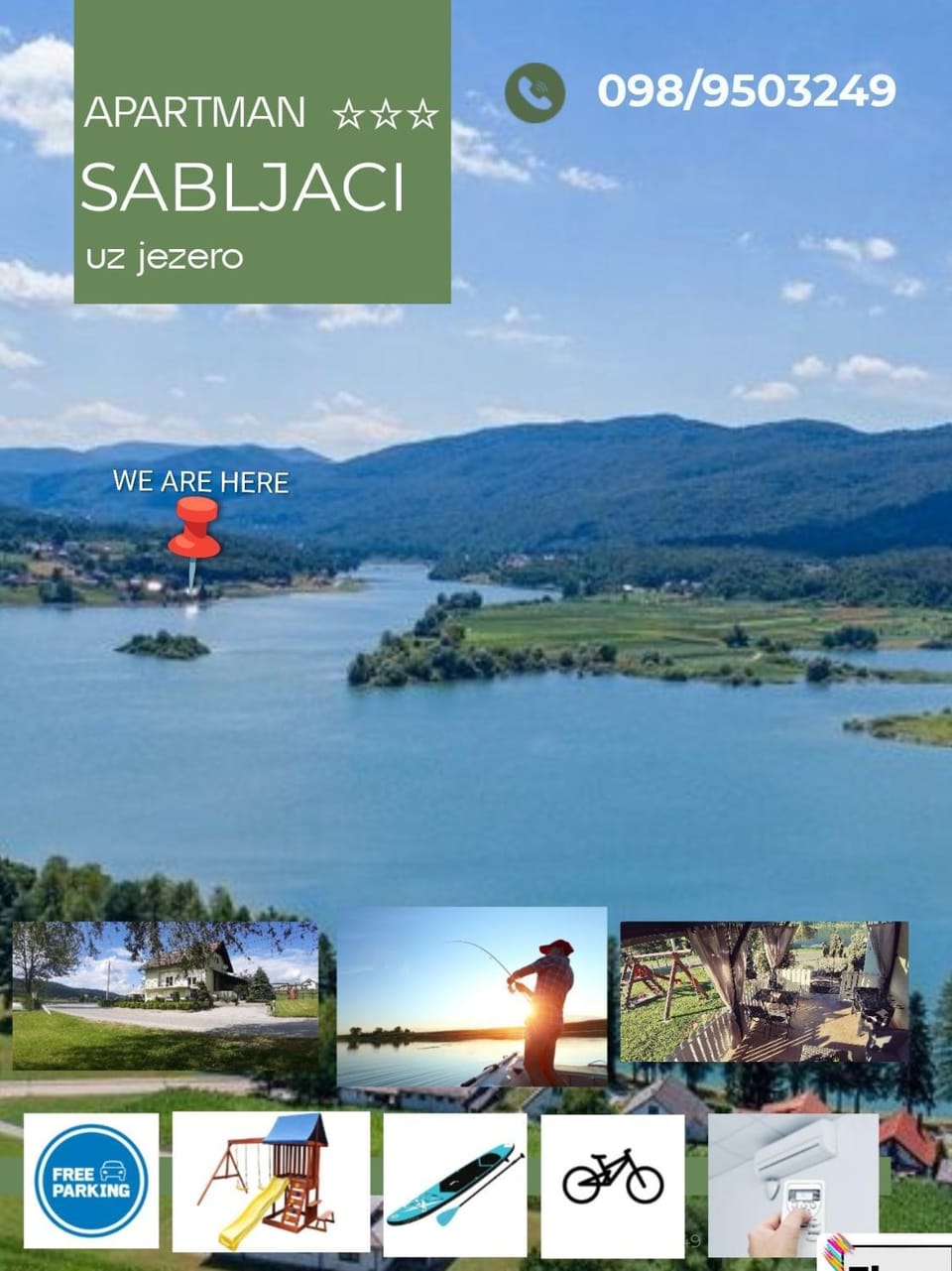 Apartment Sabljaci by the Lake Apartment in Primorje-Gorski Kotar County