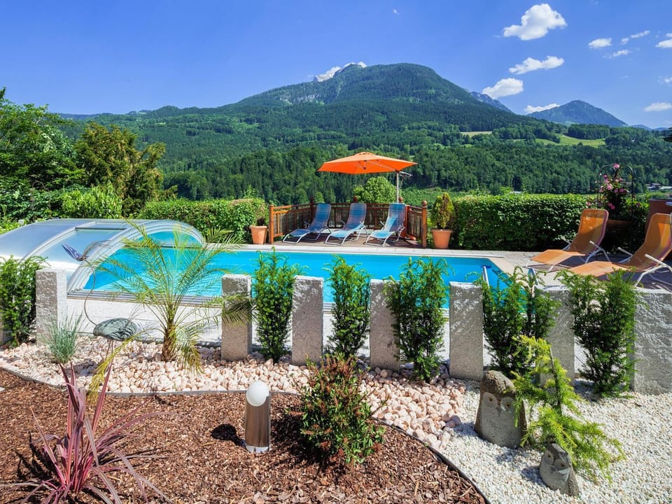 Garden, Mountain view, Pool view, Swimming pool