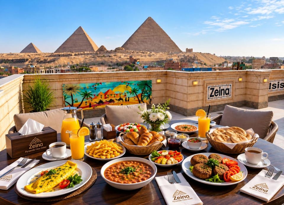 Restaurant/places to eat, Food, City view, Breakfast