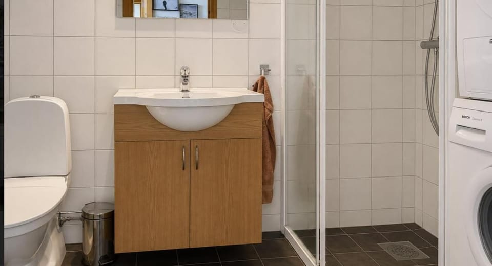 Shower, Toilet, Sauna, Bathroom, washing machine, dryer