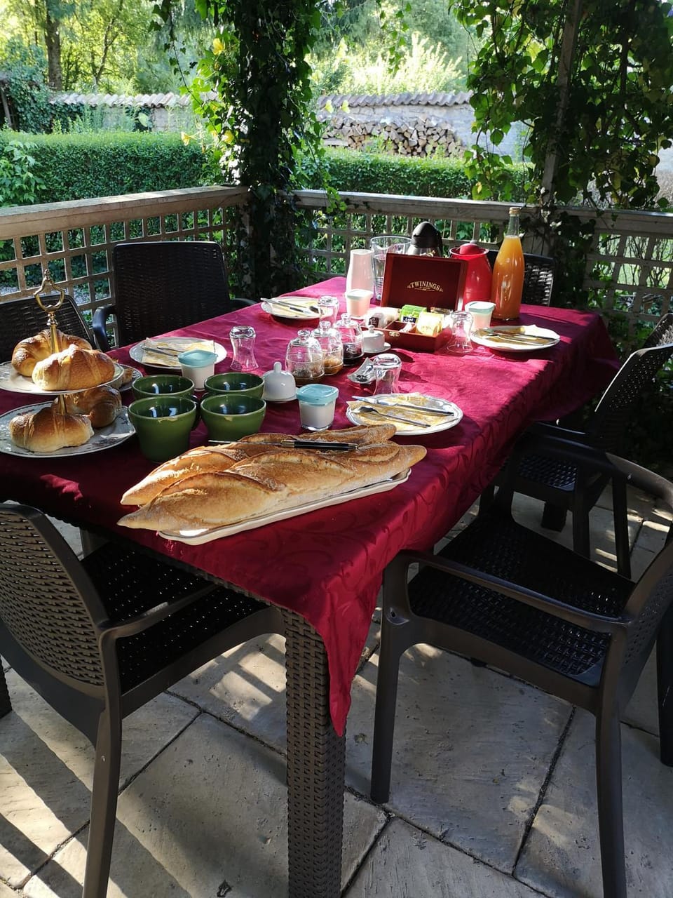 Garden, Breakfast, Buffet breakfast