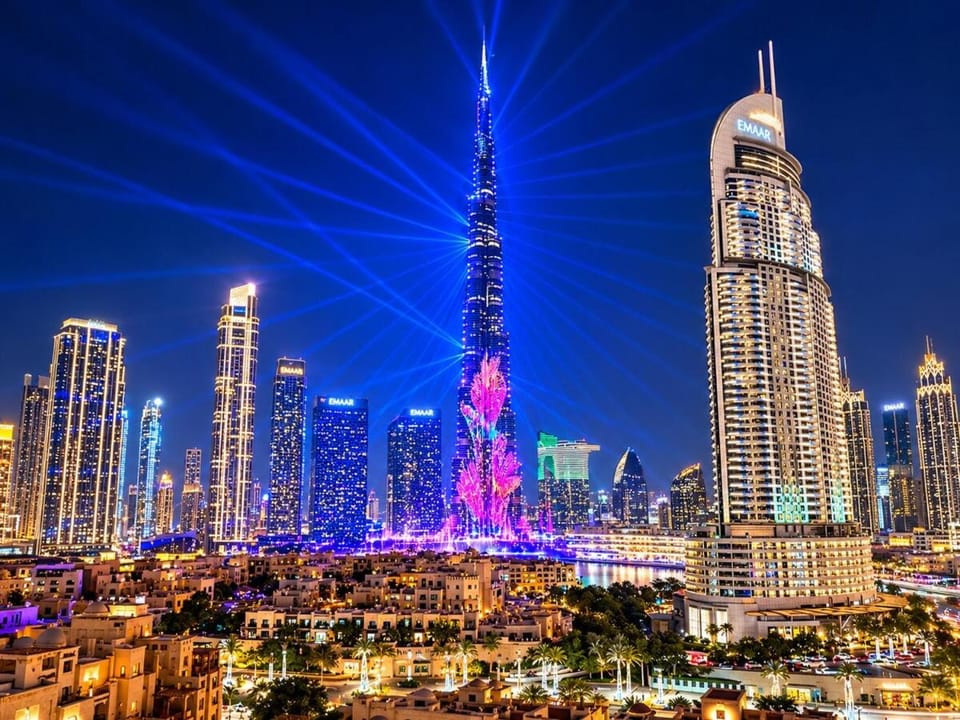 Burj Royale 2BRlFully Burj Khalifa lightshow View Apartment in Dubai