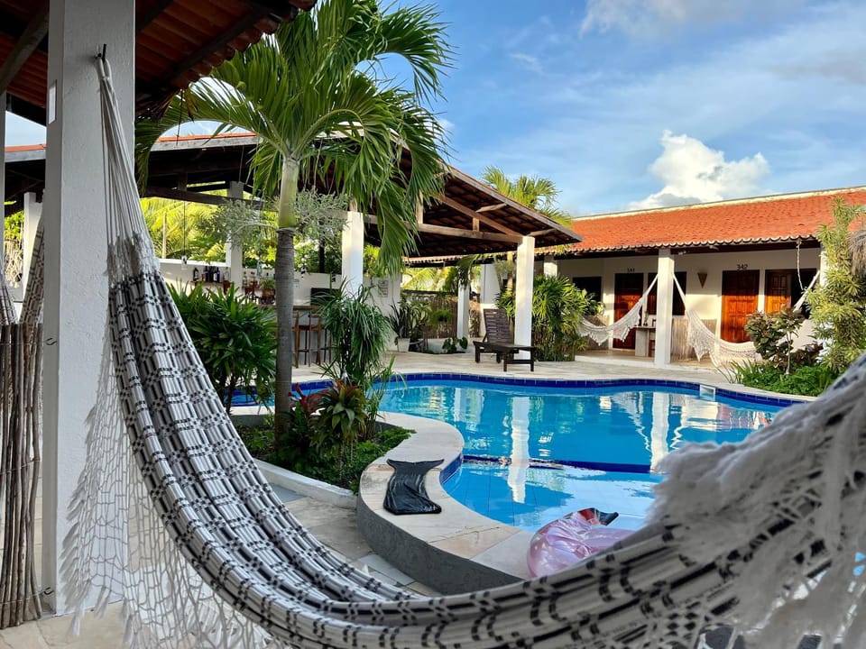 Property building, Pool view, Swimming pool