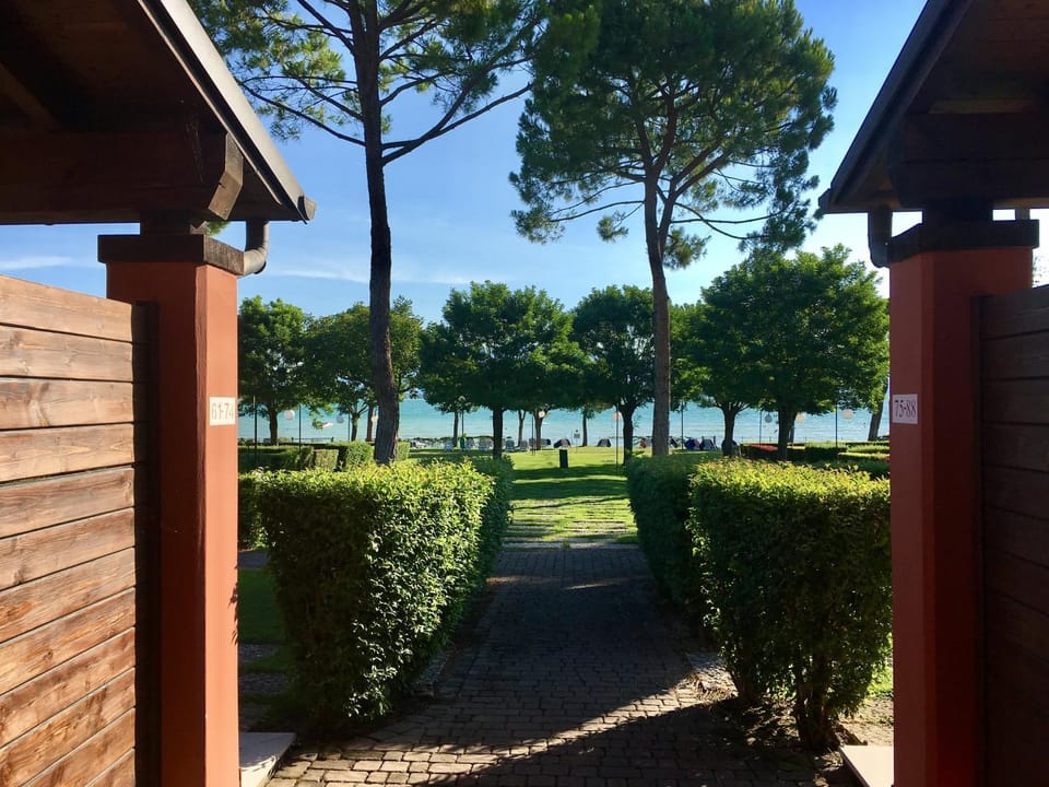 Garden view, Lake view