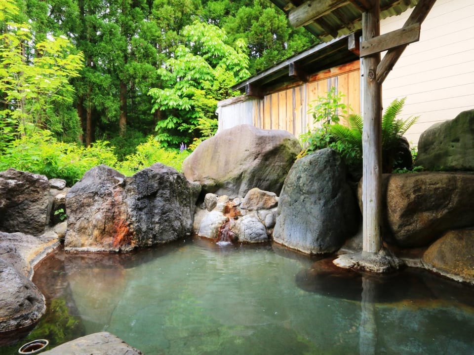 Hot Spring Bath, Open Air Bath, Public Bath