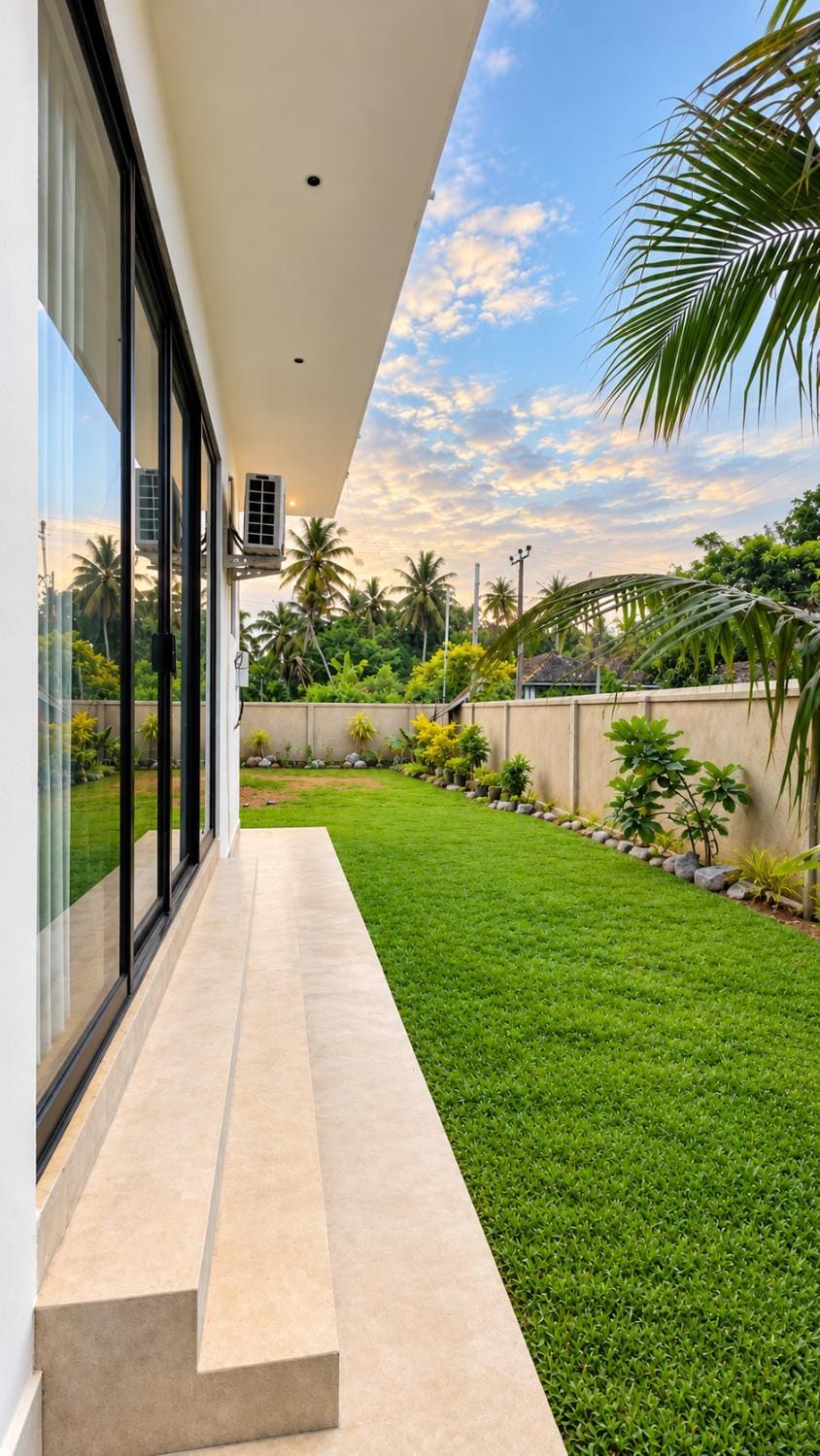 Property building, Day, Natural landscape, Garden, Garden, View (from property/room), Garden view
