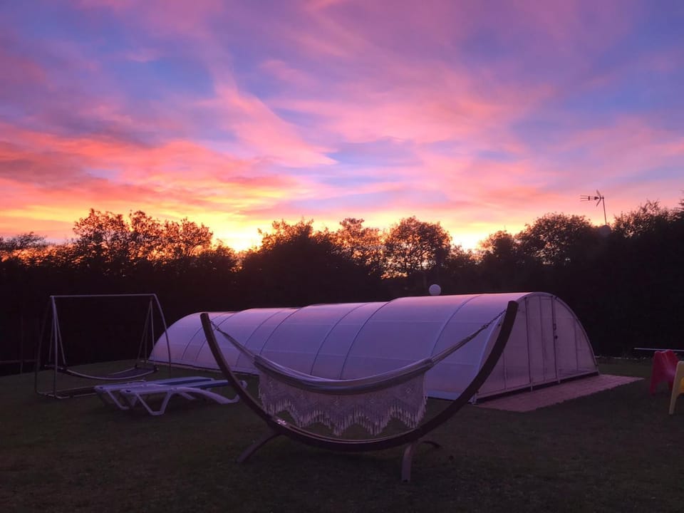 Natural landscape, Sunset