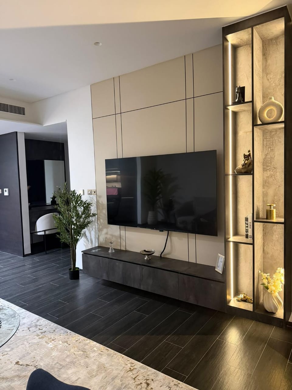 Canal building the harbour row Apartment in Manama
