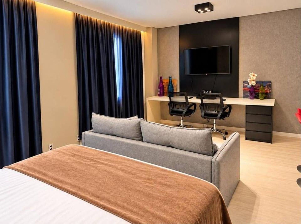 Flat hotel em Moema com garagem e manobrista Apartment in Sao Paulo City
