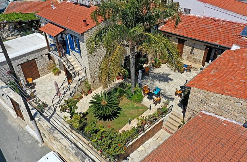 Property building, Garden view