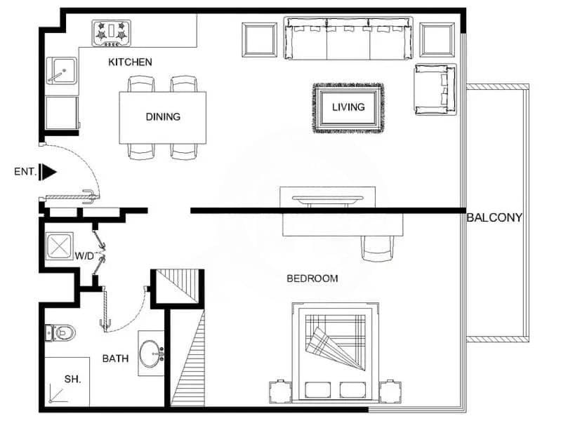 StayShort - Modern Meydan 1-bedroom with a Garden Retreat Apartment in Dubai