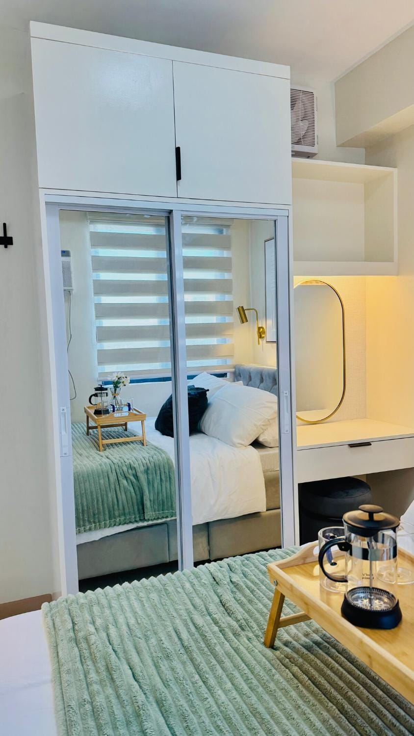 Serene Beige Escape at SMDC Style Condo Apartment in Iloilo City