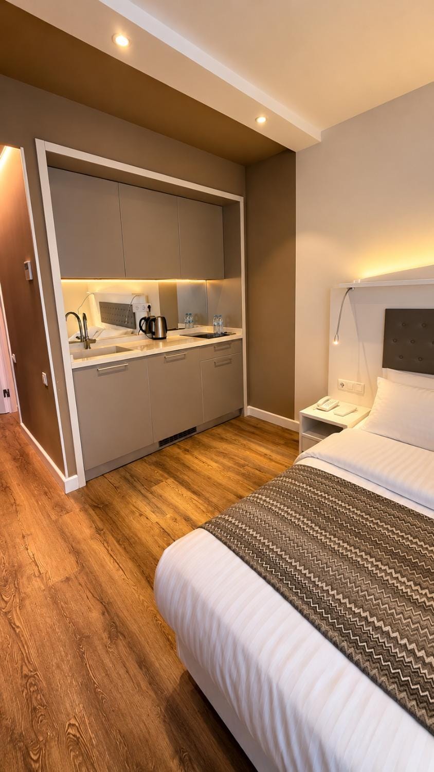 Bed, Photo of the whole room, Bedroom, wardrobe