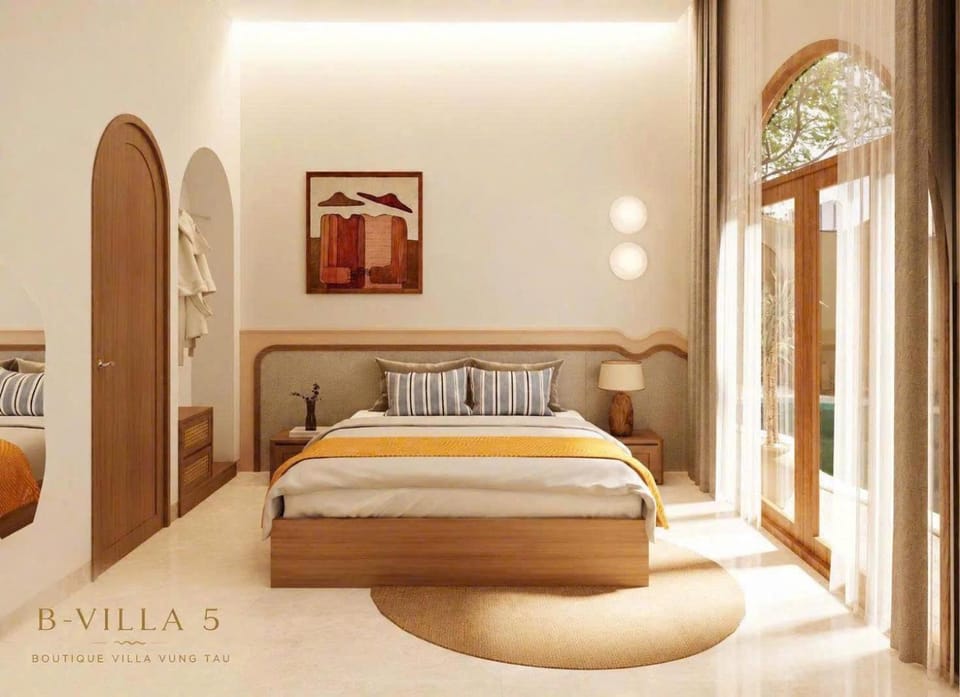 Bed, Photo of the whole room, Bedroom, towels, wardrobe