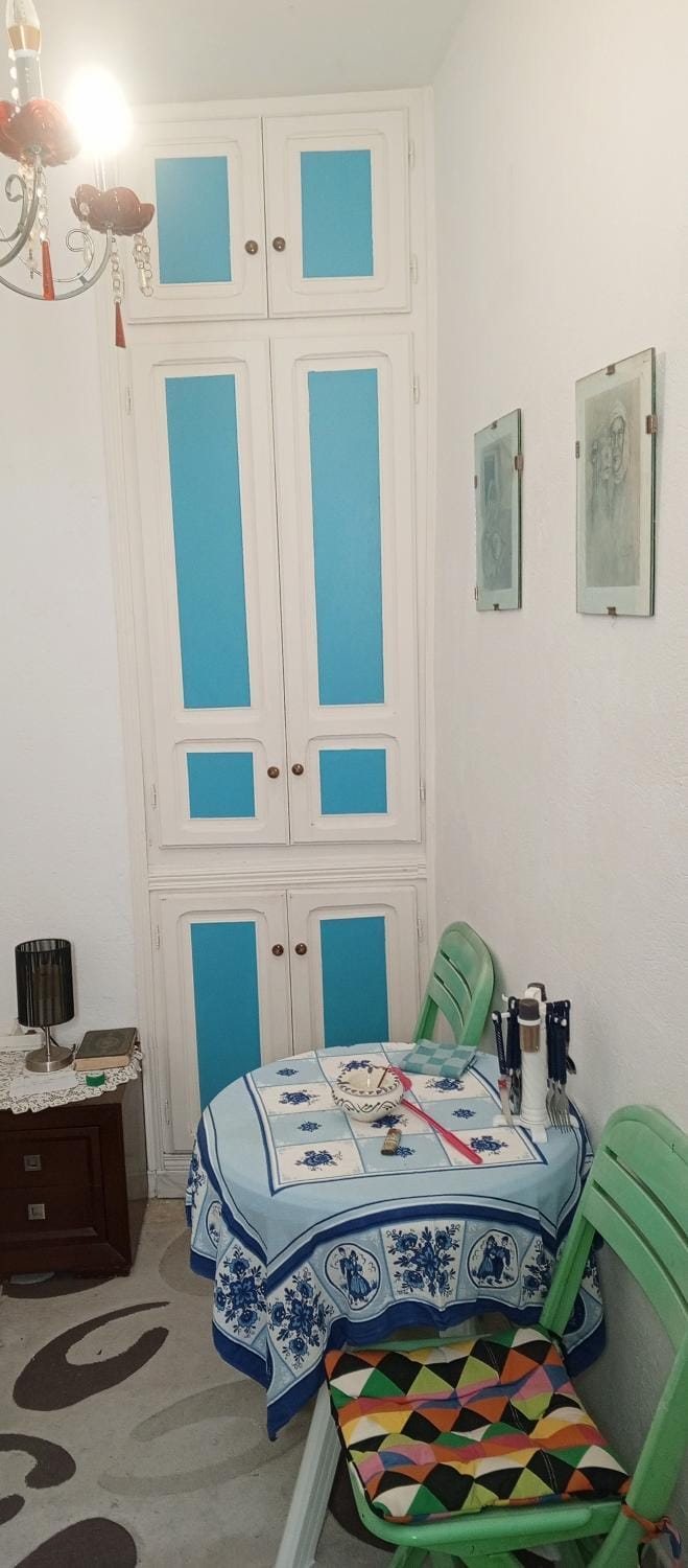 Chambre privé avec terrasse Vacation rental in Tunis