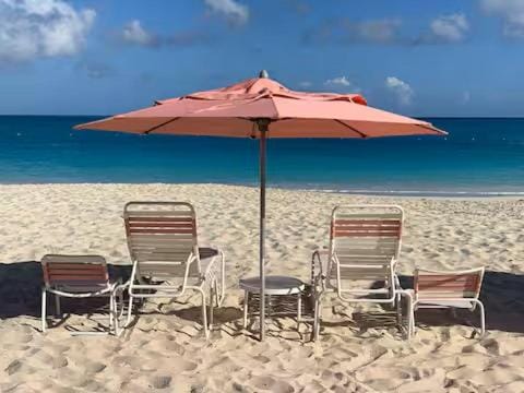 Beach, sunbed