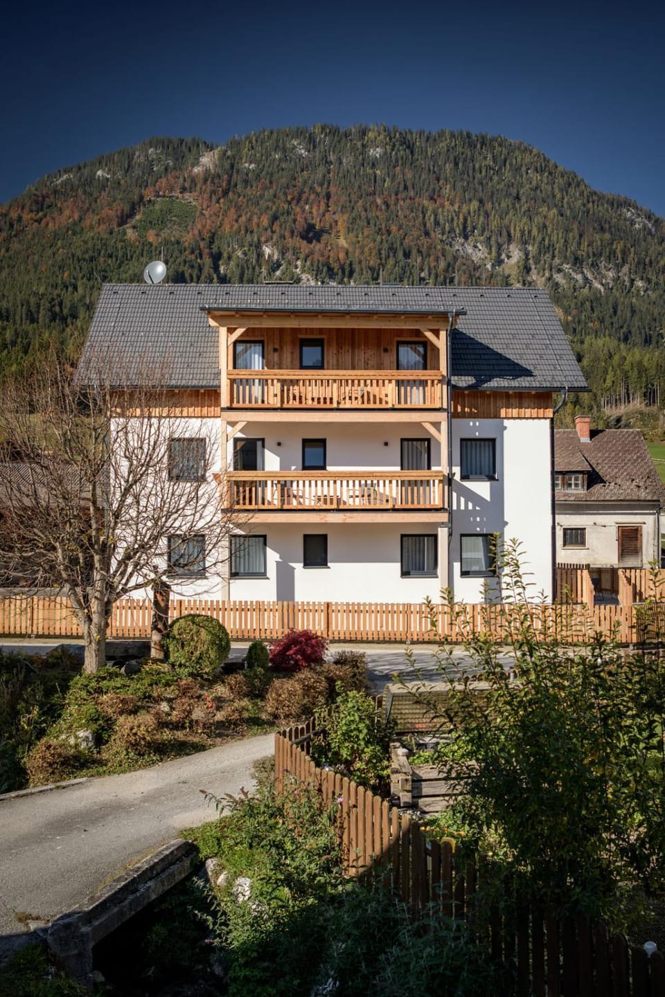 Property building, Natural landscape, Mountain view