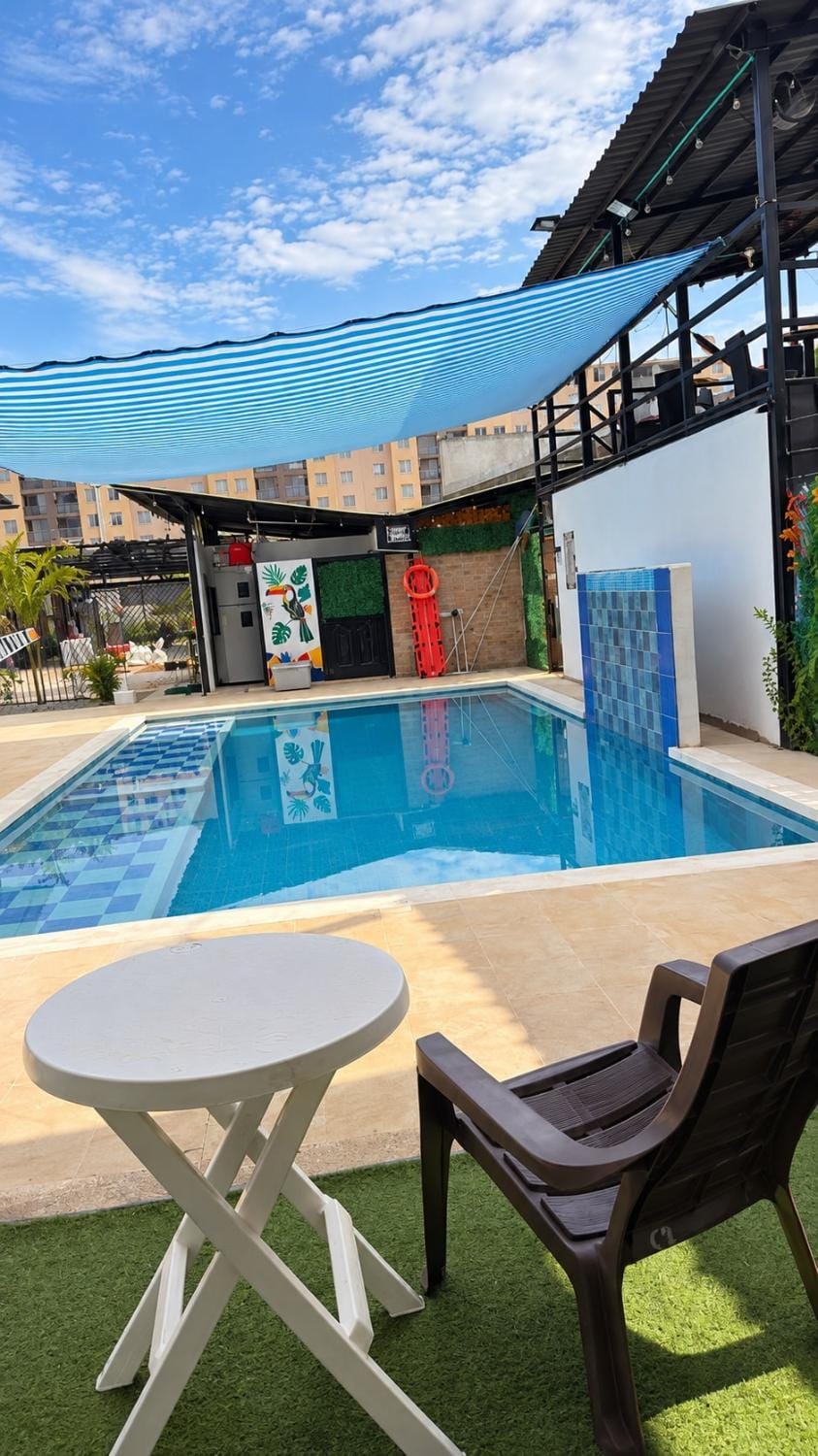Pool view, Swimming pool