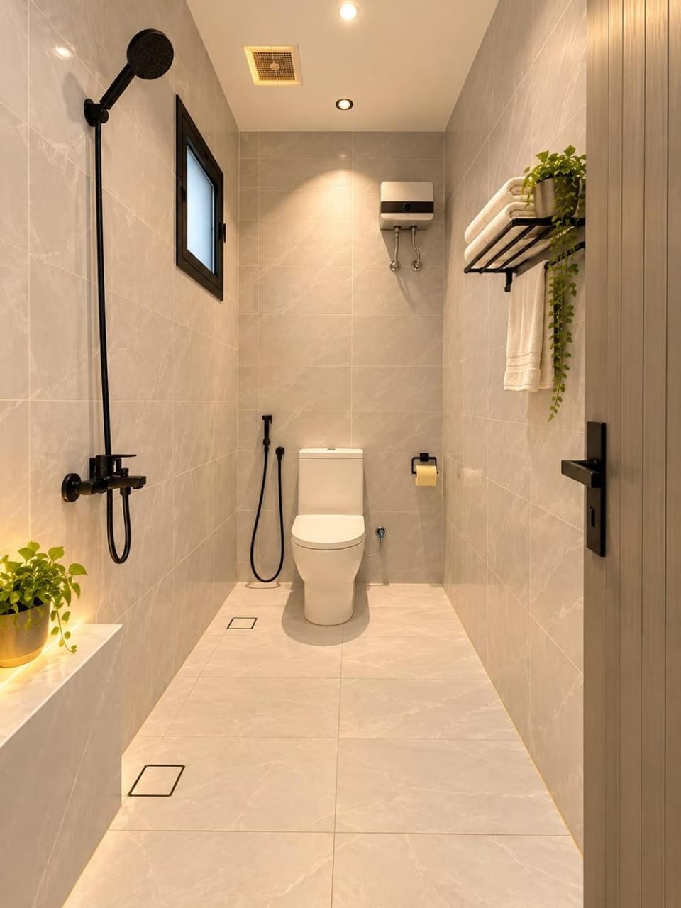 Shower, Toilet, Bathroom, towels