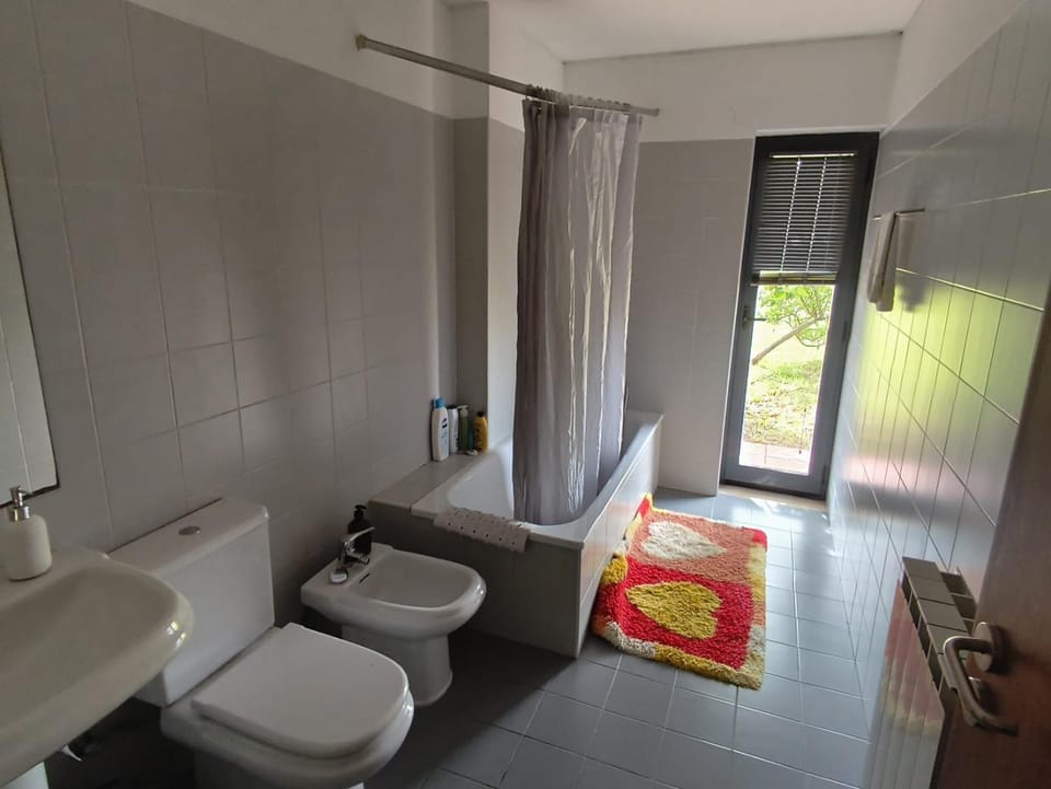 Bathroom, Living room