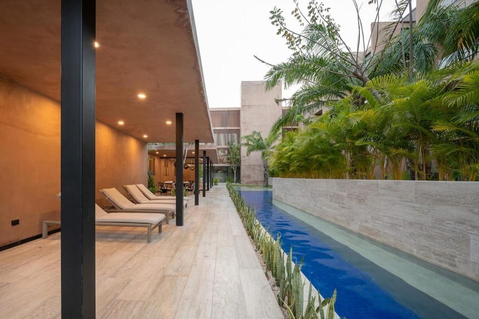 Moderno y acogedor Depa Alberca Gym Merida Apartment in Merida
