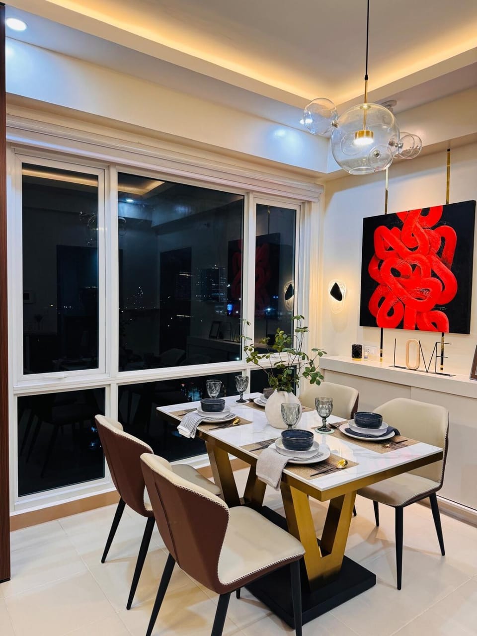 Dining area