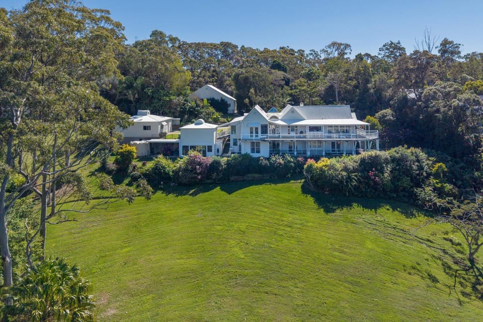 Property building, Garden view