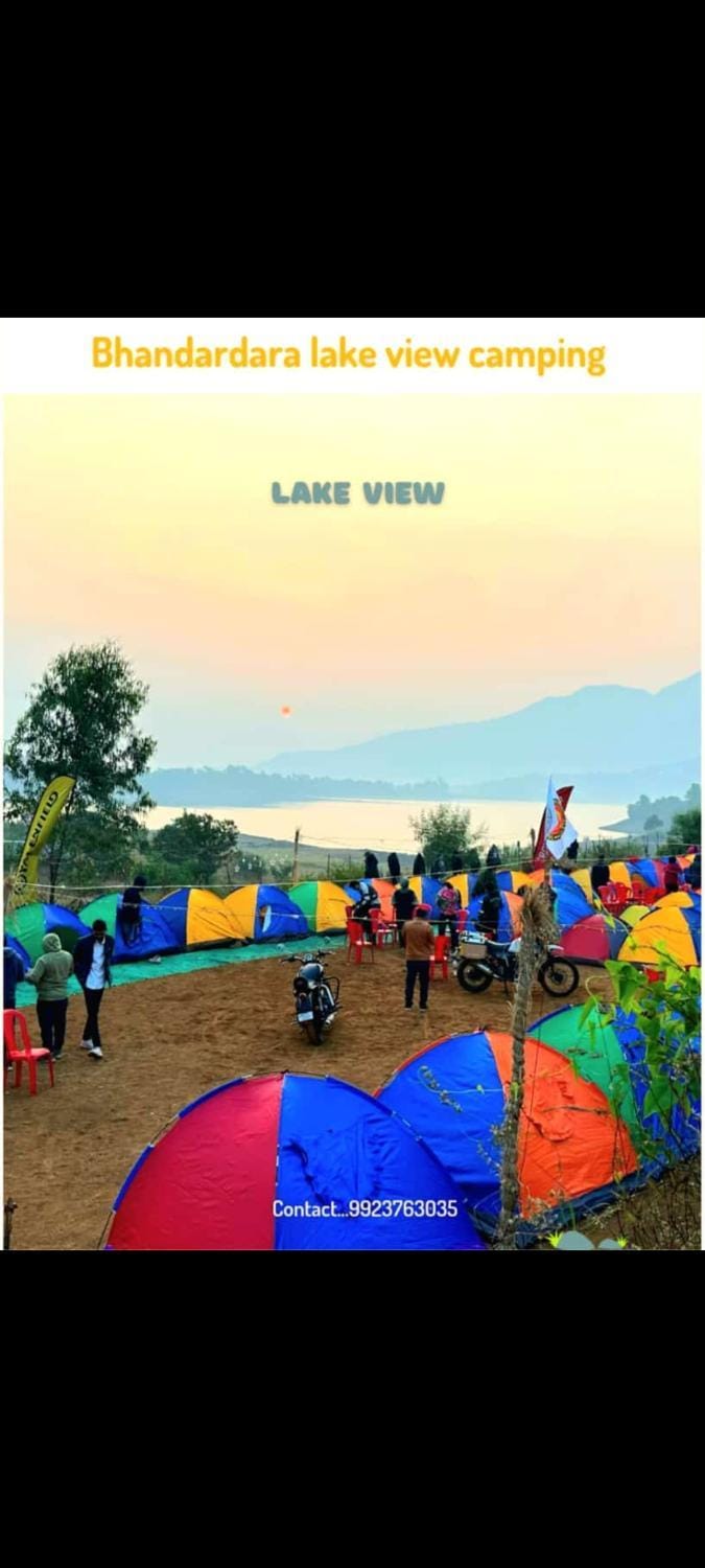 Backwater lake camping Campground/ 
RV Resort in Maharashtra