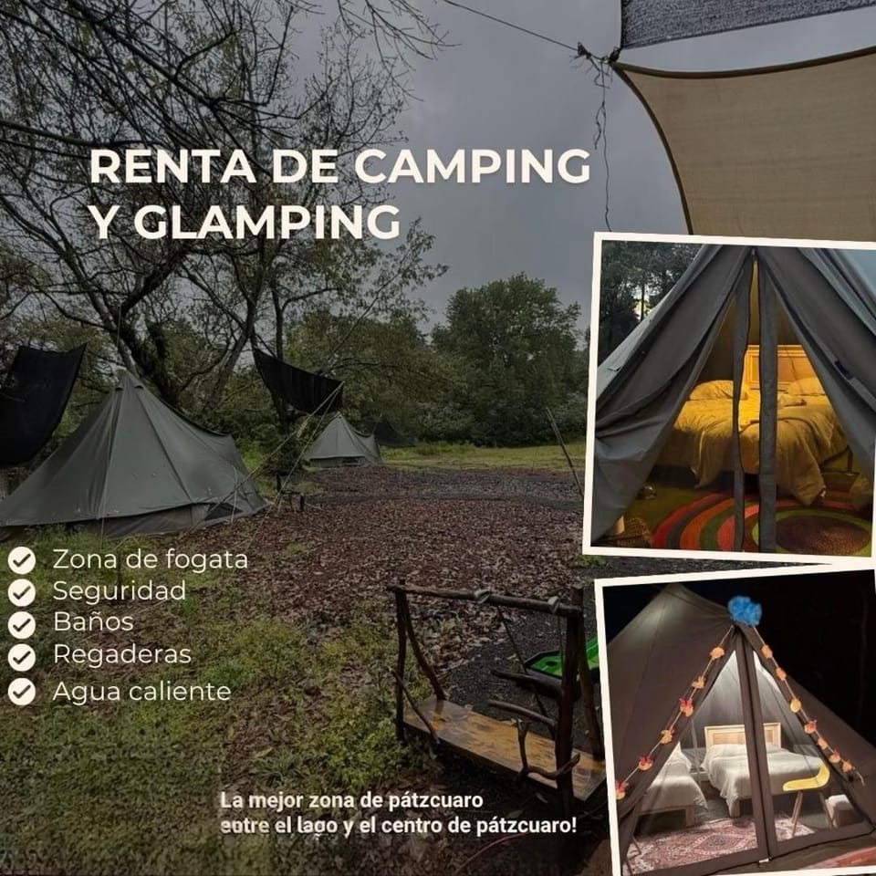 Glamping en la mejor zona de Patzcuaro Luxury tent in State of Michoacán