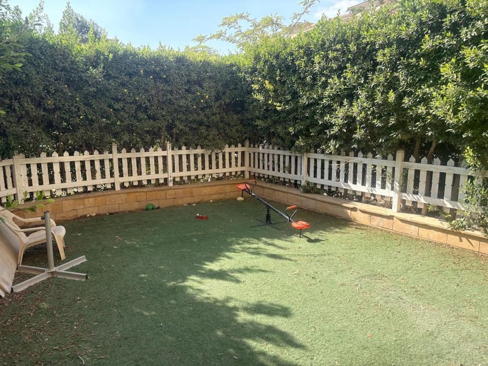 2 Bed Rooms Apt with a Spacious Living and Front Yard Apartment in New Cairo City