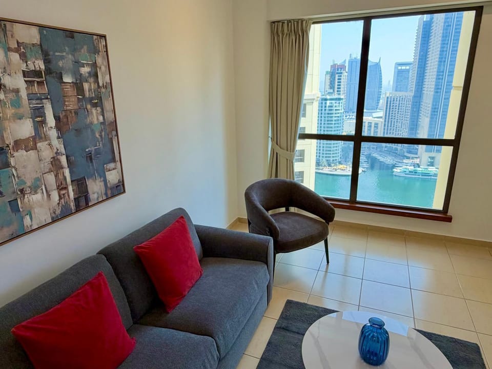 Elegant Brand New 4BR on JBR Beach with Gorgeous Marina View - Near Metro & Mall By Sunkissed Holiday Homes Apartment in Dubai