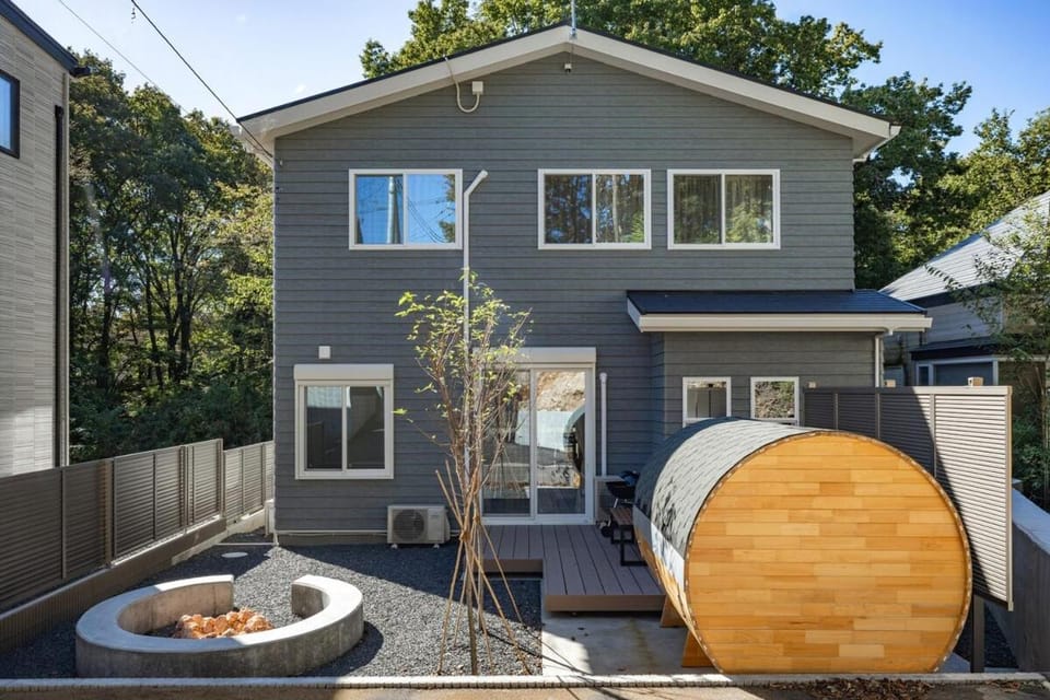那須グランドリトリート 新築 サウナ 焚火 BBq付 最大12名貸切 House in Japan
