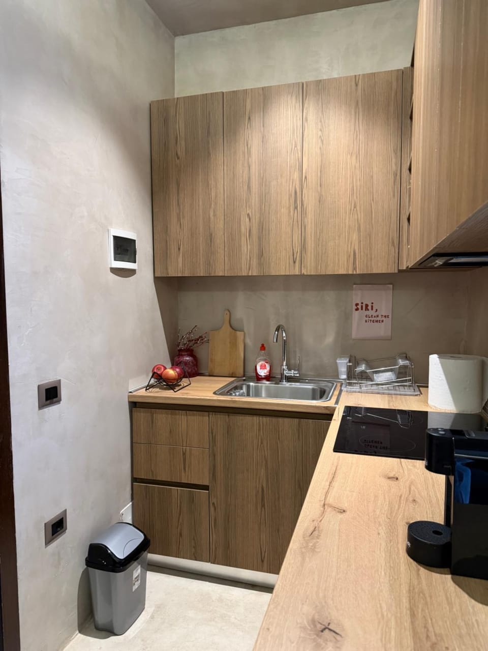 Coffee/tea facilities, Kitchen or kitchenette, minibar, stove