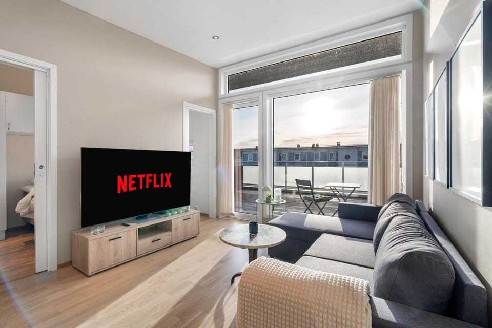 The Arctic Dream With Views, Balcony & Parking Apartment in Tromso