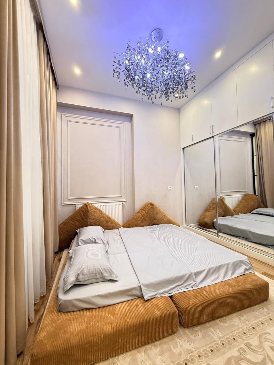 Bed, Photo of the whole room, Bedroom, wardrobe