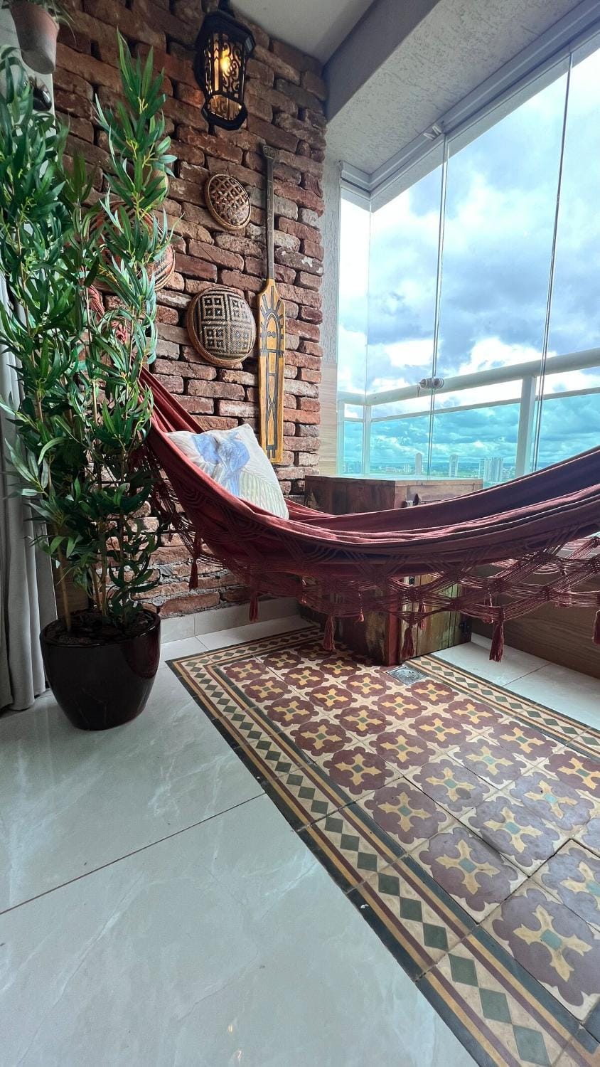 Estilo Pousada, Suite e Home Office, Zona Sul Apartment in Ribeirão Preto