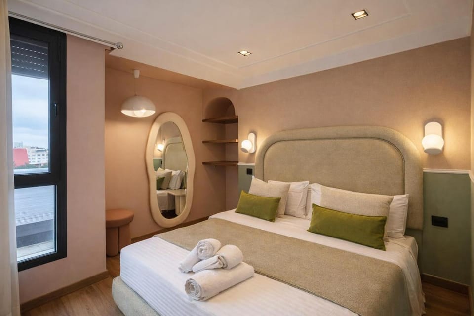Ivory Nest - Racine 1BR Golden Triangle and Parking Apartment in Casablanca