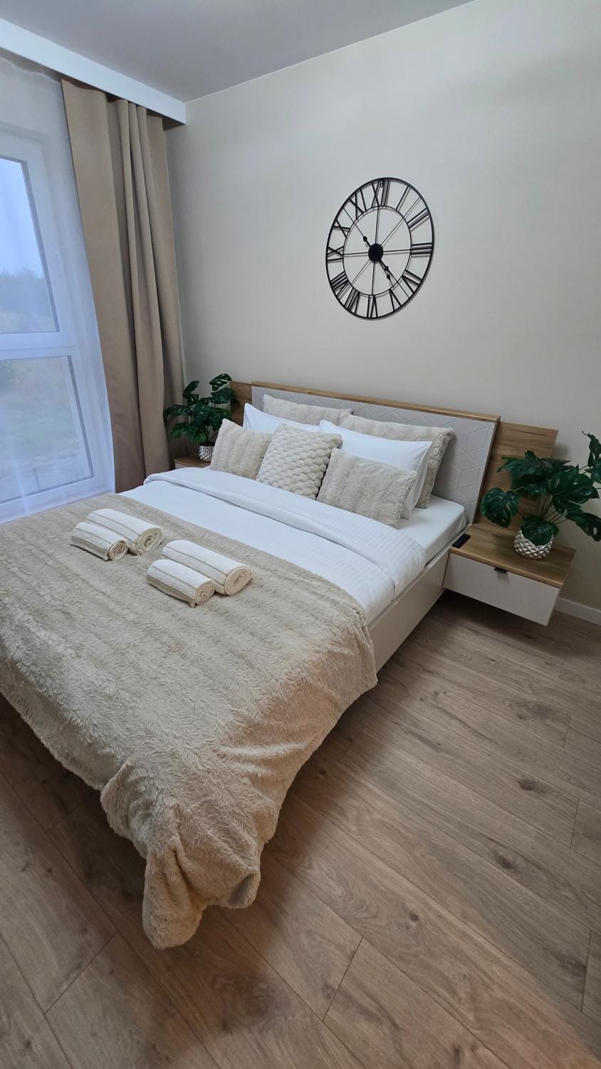 Nowe Apartamenty Dworcowa blisko Suntago Apartment in Masovian Voivodeship