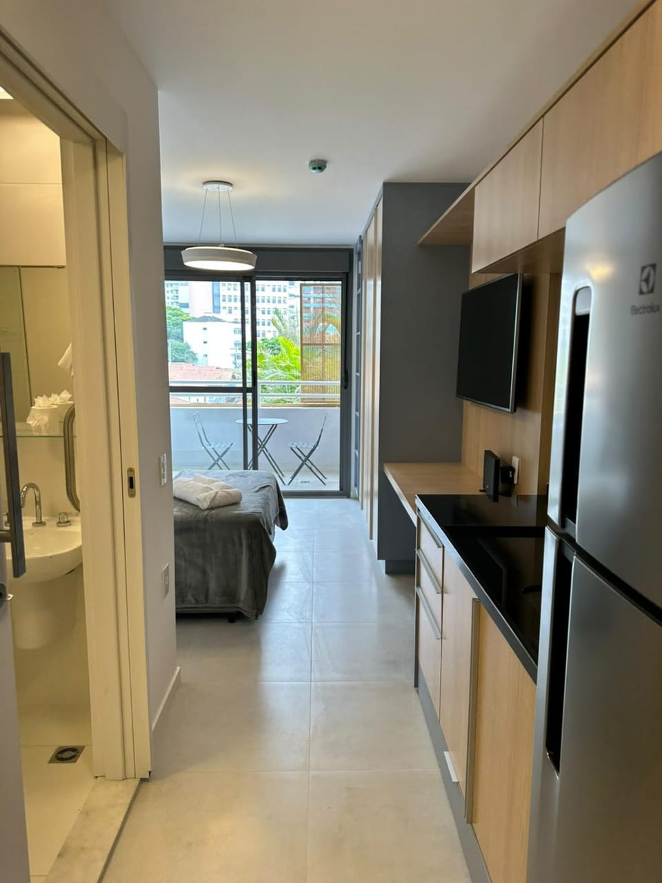 Bed, TV and multimedia, Kitchen or kitchenette, Seating area, Bedroom, pet friendly