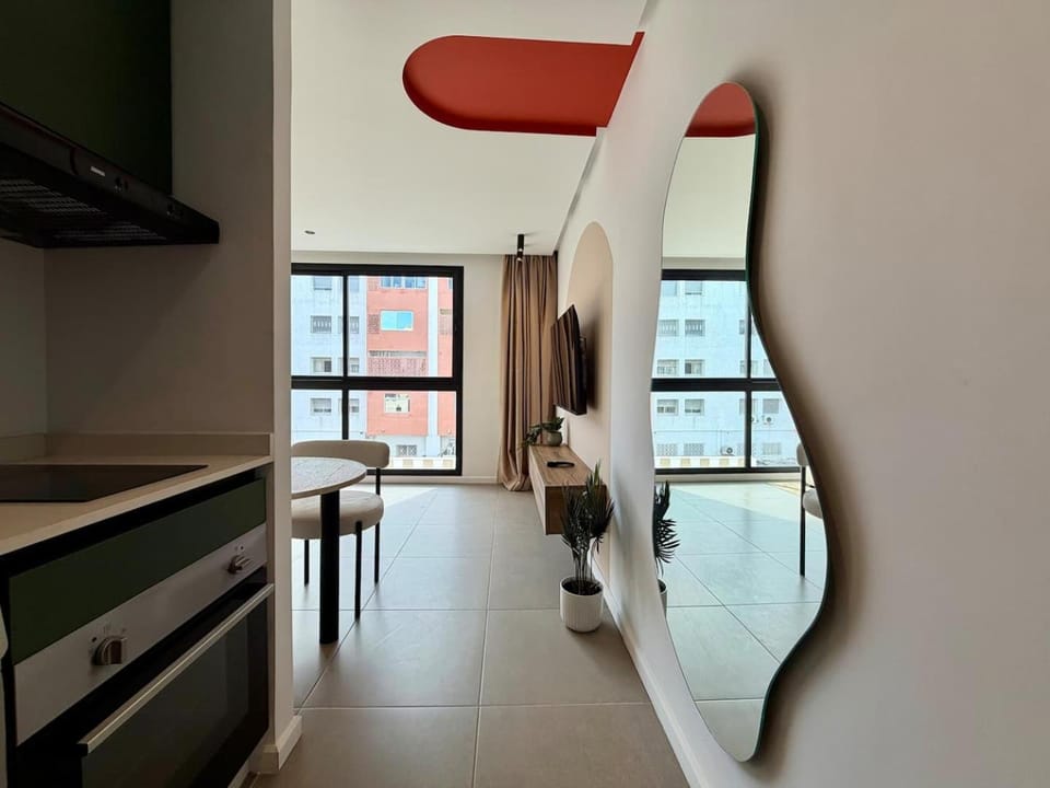 Pashmina Terracotta - Maarif Central 1BR Apartment in Casablanca
