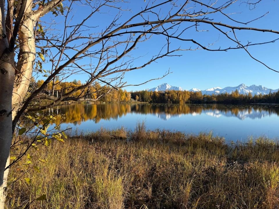 Aerie Lake Retreat House in Alaska