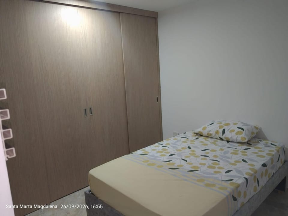 Bed, Photo of the whole room, Bedroom, wardrobe, air conditioner