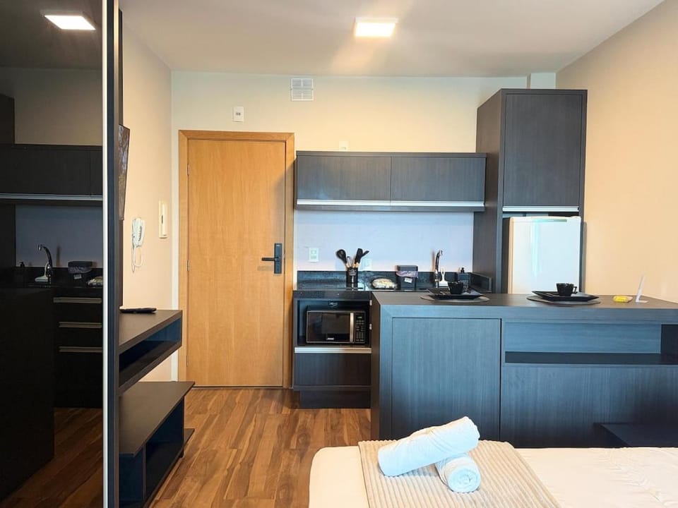 Studio para até 3 pessoas a 5 min do Shopping Apartment in Curitiba