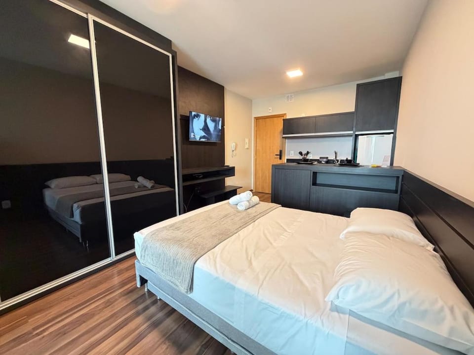 Studio para até 3 pessoas a 5 min do Shopping Apartment in Curitiba