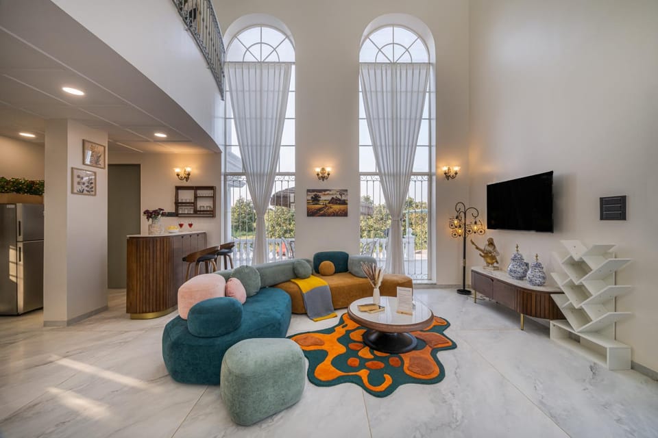 SaffronStays Bellora White Villa in Maharashtra