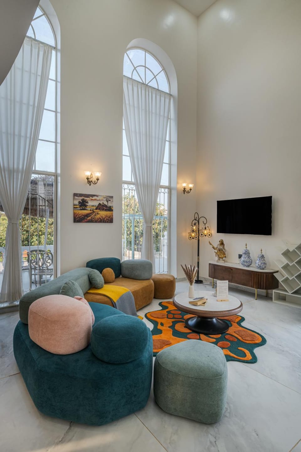 SaffronStays Bellora White Villa in Maharashtra