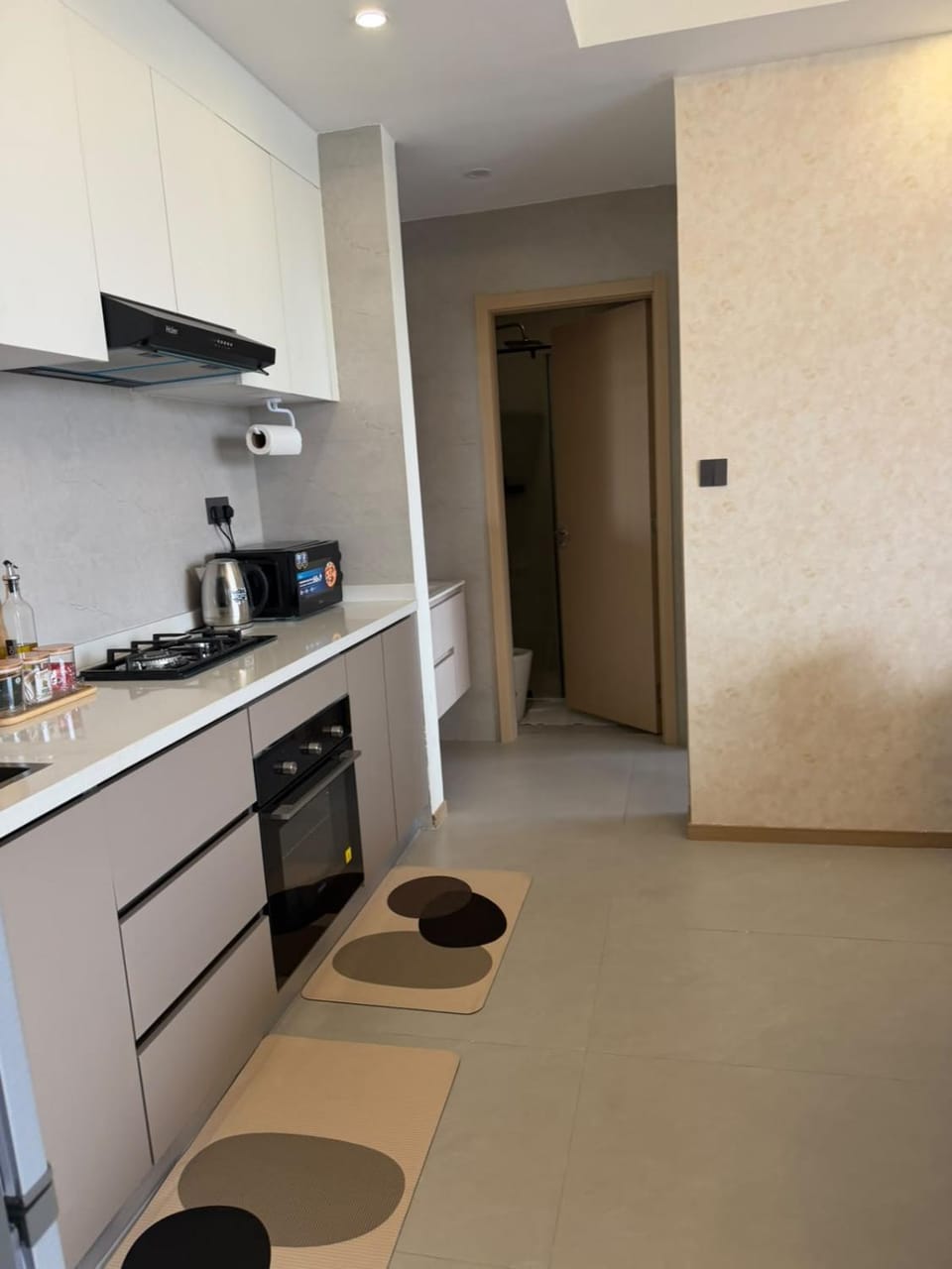 One bedroom with a view at Gemland Residency Apartment in Nairobi County