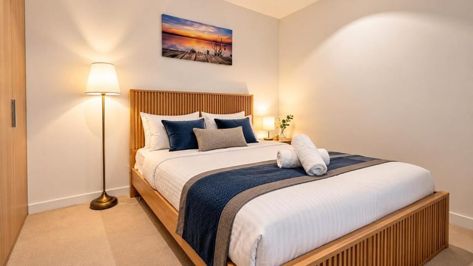 Level 38 Elegance Queen's Wharf 2BR & Parking Apartment in Brisbane City
